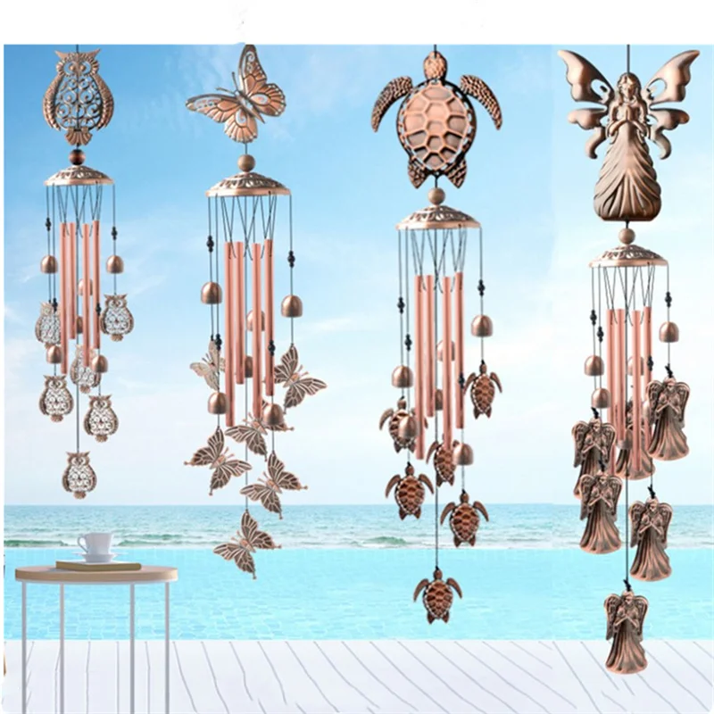 Metal Tube Wind Chime Ornaments Dragonfly Butterfly Wind Chime Outdoor Home Decoration Aluminum Tubes Animal Hanging Pendant
Metal Tube Wind Chime Ornaments Dragonfly Butterfly Wind Chime Outdoor Home Decoration Aluminum Tubes Animal Hanging Pendant