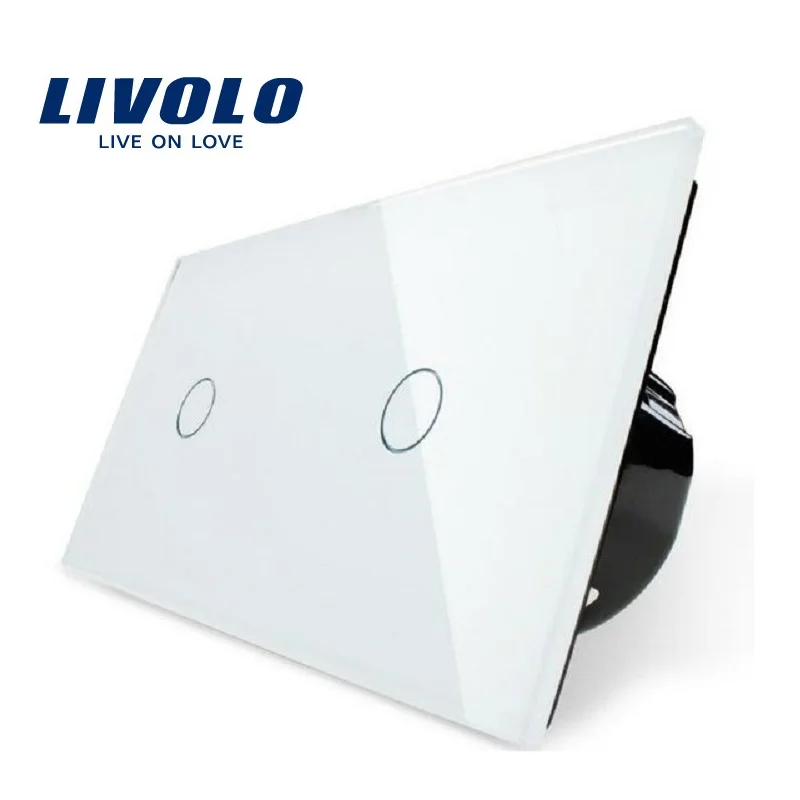 Livolo Products, White,Touch Screen Control, Wall Switch, Tempered Glass Panel, Light Wall Home Switch, VL-C701-11/VL-C701-11
Livolo Products, White,Touch Screen Control, Wall Switch, Tempered Glass Panel, Light Wall Home Switch, VL-C701-11/VL-C701-11