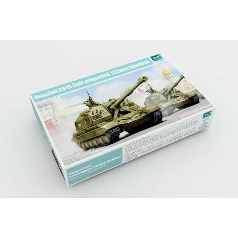 Trumpeter 05574 1/35 Russian 2S19 Self-propelled 152mm Howitzer - Scale Model Kit
Trumpeter 05574 1/35 Russian 2S19 Self-propelled 152mm Howitzer - Scale Model Kit
