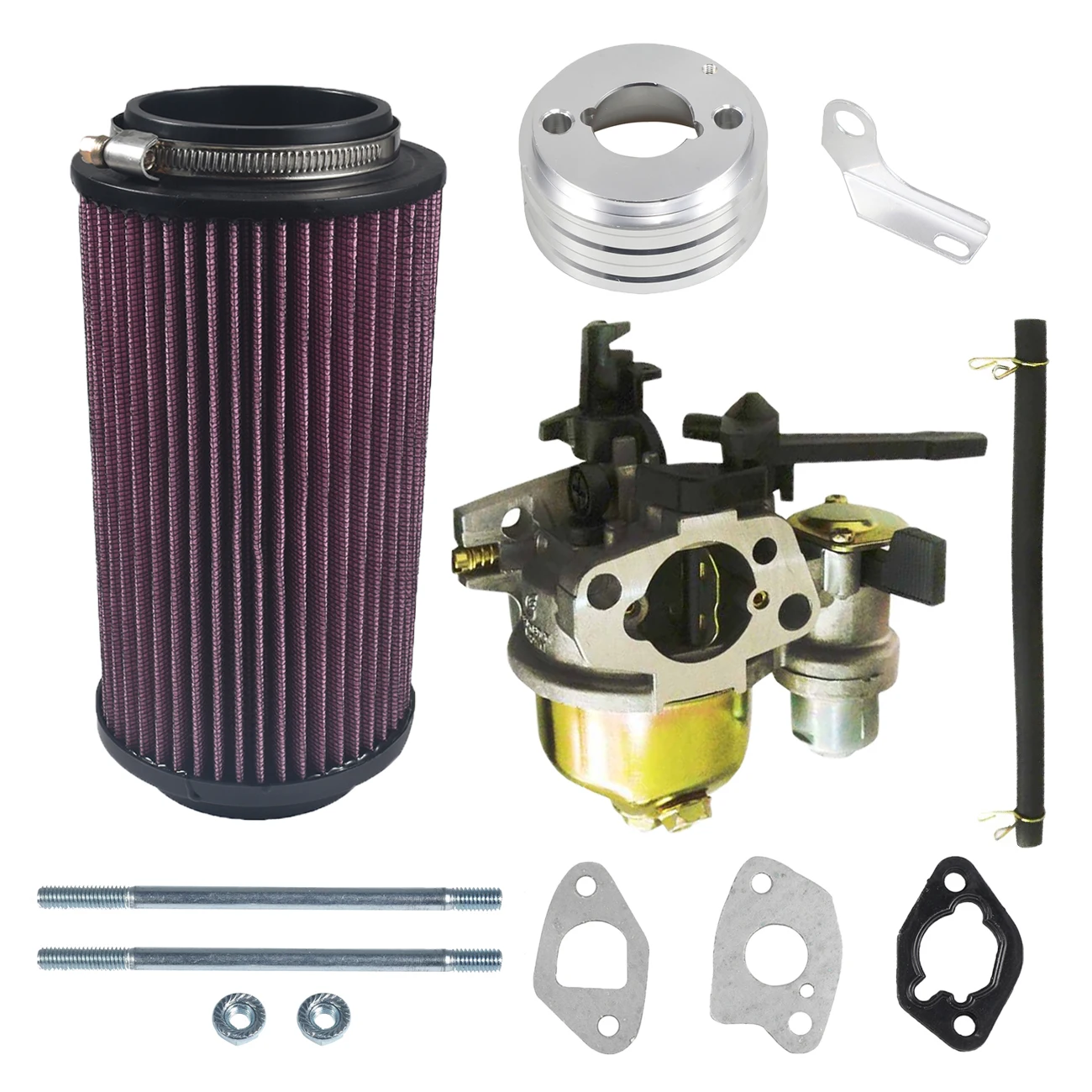 62mm Air Filter 7080595 CNC Adapter 168 Carburetor 212cc Go Kart silvery
62mm Air Filter 7080595 CNC Adapter 168 Carburetor 212cc Go Kart silvery