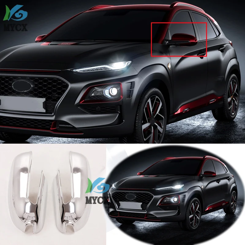 Chrome Car Styling Side Mirrors Glossy Pairs Cover Accessories For Hyundai Kona 2018 2019 2020 Rearview Rear View Overlay
Chrome Car Styling Side Mirrors Glossy Pairs Cover Accessories For Hyundai Kona 2018 2019 2020 Rearview Rear View Overlay