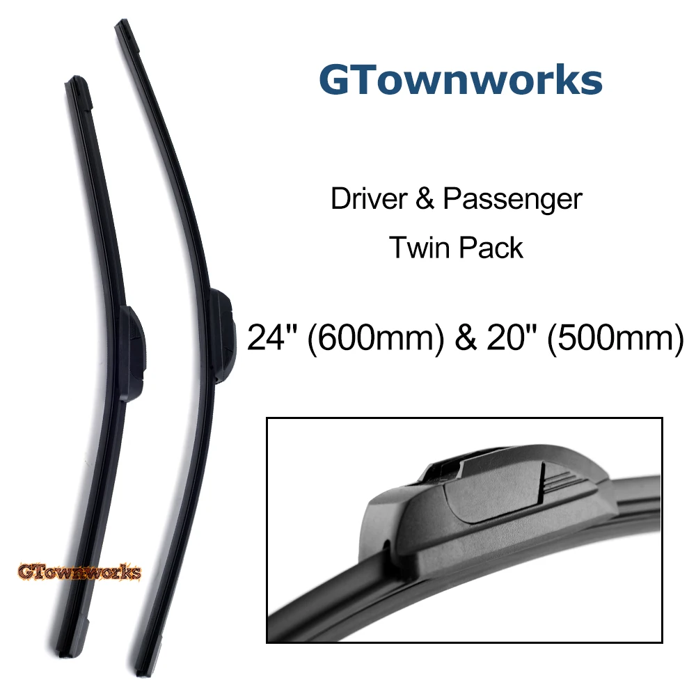 Wiper Blades U-Type hook Arm Windshield Rubber Wipers 24'' 20'' Fit For Laguna Grandtour Mk2 2001-2007 Rubber strip Wiper Blade
Wiper Blades U-Type hook Arm Windshield Rubber Wipers 24'' 20'' Fit For Laguna Grandtour Mk2 2001-2007 Rubber strip Wiper Blade
