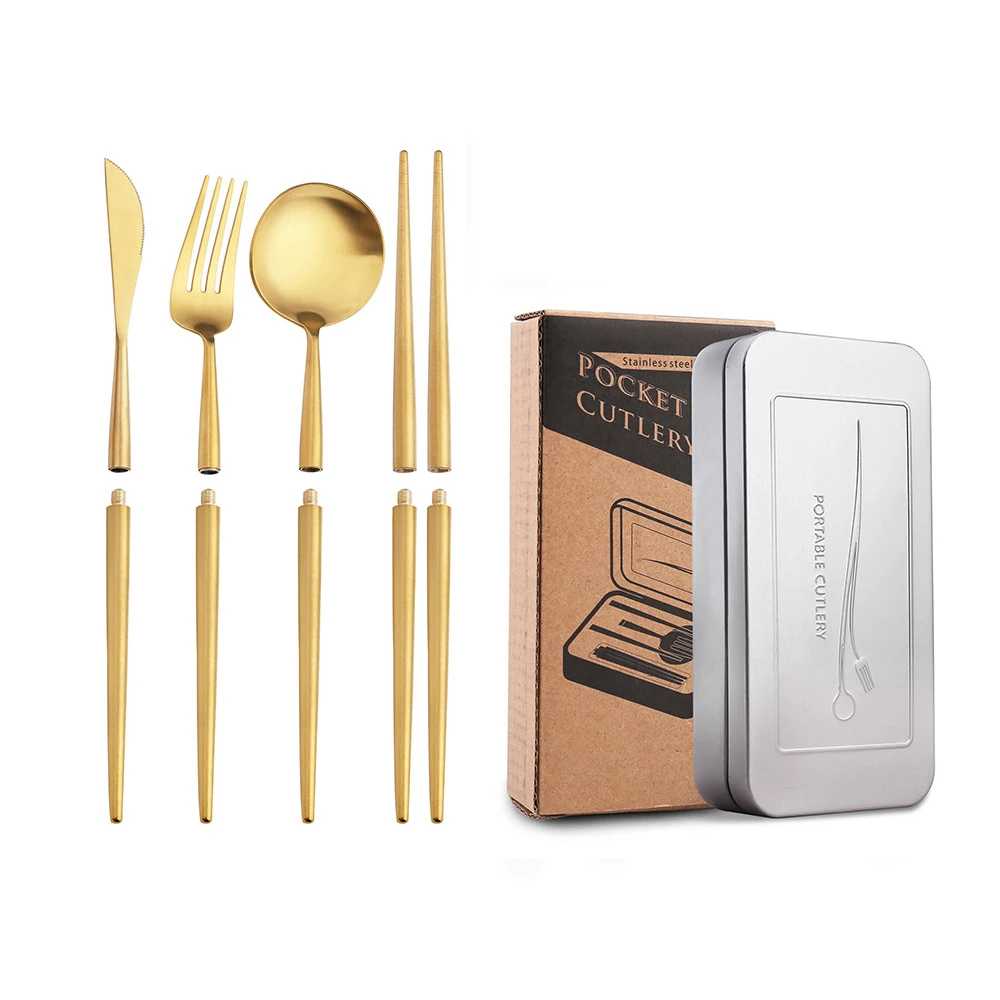 Detachable Tableware Luxury Golden Cutlery Set Dinnerware Set 304 Stainless Steel Western Dinnerware Kitchen Fork Spoons Knives
Detachable Tableware Luxury Golden Cutlery Set Dinnerware Set 304 Stainless Steel Western Dinnerware Kitchen Fork Spoons Knives