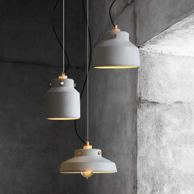 Nordic LED Pendant Lights for Home Creative Personality Bedside Bar Coffee Cement Lamps Dining Room Indoor Lighting
Nordic LED Pendant Lights for Home Creative Personality Bedside Bar Coffee Cement Lamps Dining Room Indoor Lighting