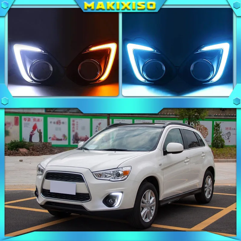 1 Set For Mitsubishi ASX 2013 2014 LED DRL COB Daytime Running Lights Daylight Waterproof Fog Head Lamp with Signal
1 Set For Mitsubishi ASX 2013 2014 LED DRL COB Daytime Running Lights Daylight Waterproof Fog Head Lamp with Signal