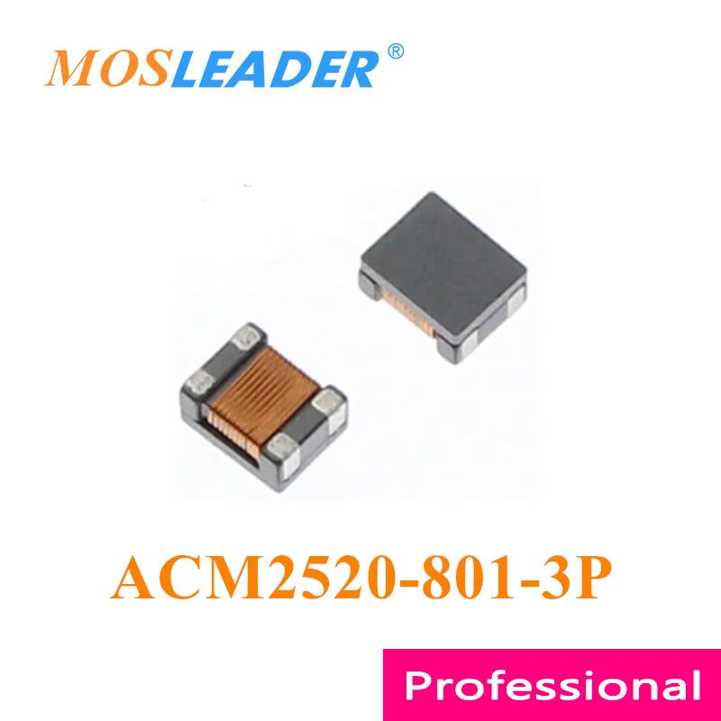 Mosleader 100pcs ACM2520-801-3P 2520 800R ACM2520-801, производство Китай, индукторы высокого качества
Mosleader 100pcs ACM2520-801-3P 2520 800R ACM2520-801, производство Китай, индукторы высокого качества