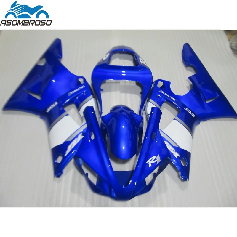 High Quality Motorcycle Bodywork fairings for YAMAHA R1 fairing kit 2000 2001 blue white plastic fairing set YZFR1 00 01 HJ57
High Quality Motorcycle Bodywork fairings for YAMAHA R1 fairing kit 2000 2001 blue white plastic fairing set YZFR1 00 01 HJ57