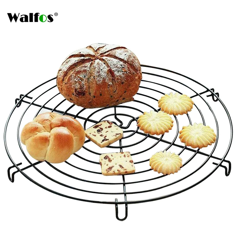 WALFOS Stainless Steel Nonstick Cooling Rack Cooling Grid Baking Tray For Biscuit/Cookie/Pie/Bread/Cake Baking Rack Hot Sale
WALFOS Stainless Steel Nonstick Cooling Rack Cooling Grid Baking Tray For Biscuit/Cookie/Pie/Bread/Cake Baking Rack Hot Sale
