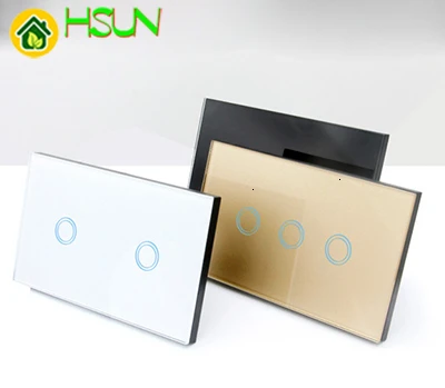120 type US /AU Standard Touch screen Switch 2 Gang Glass Touch Switch 110-240V Light Sensor Waterproof Switch remote control
120 type US /AU Standard Touch screen Switch 2 Gang Glass Touch Switch 110-240V Light Sensor Waterproof Switch remote control