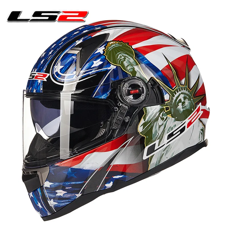 FF396 LS2 helmet motorcycle motorbike full face fiberglass anti fog dual lens crash helmets casco casque moto safety with airbag
FF396 LS2 helmet motorcycle motorbike full face fiberglass anti fog dual lens crash helmets casco casque moto safety with airbag