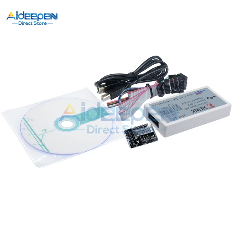 1Set XILINX Platform Cable USB FPGA CPLD JTAG SPI Download Debugger Programmer With USB Type-B Cable
1Set XILINX Platform Cable USB FPGA CPLD JTAG SPI Download Debugger Programmer With USB Type-B Cable
