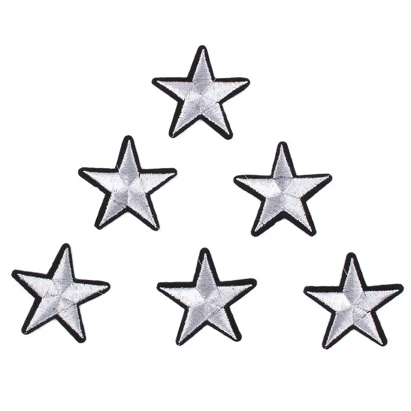 Embroidered Silver Star Sticker DIY Fabric Appliques Iron On Jeans Patch Sew On Garment Motif Badge Handmade Patchwork
Embroidered Silver Star Sticker DIY Fabric Appliques Iron On Jeans Patch Sew On Garment Motif Badge Handmade Patchwork
