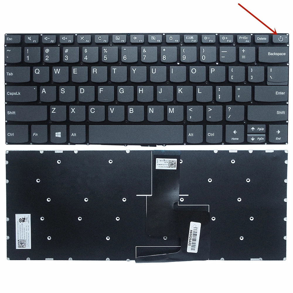 Новая клавиатура с английской раскладкой для ноутбука Lenovo Yoga 520-14 320-14 320s-14 120S-14IAP 520-14IKB S310-14
Новая клавиатура с английской раскладкой для ноутбука Lenovo Yoga 520-14 320-14 320s-14 120S-14IAP 520-14IKB S310-14