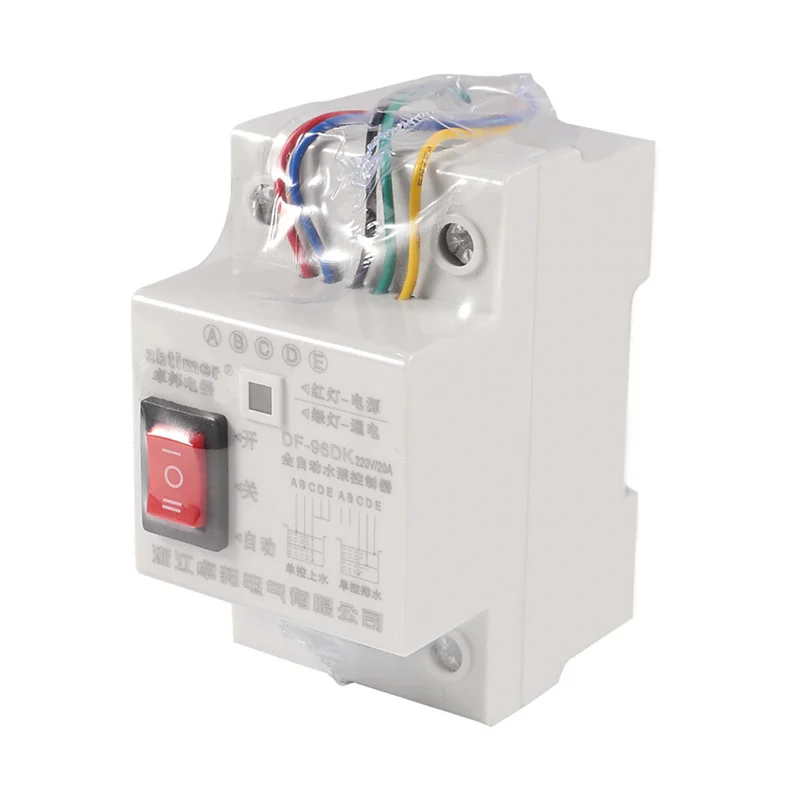 DF-96DK Automatic Water Level Controller Switch 20A 220V Water tank Liquid Level Detection Sensor Water Pump Controller
DF-96DK Automatic Water Level Controller Switch 20A 220V Water tank Liquid Level Detection Sensor Water Pump Controller