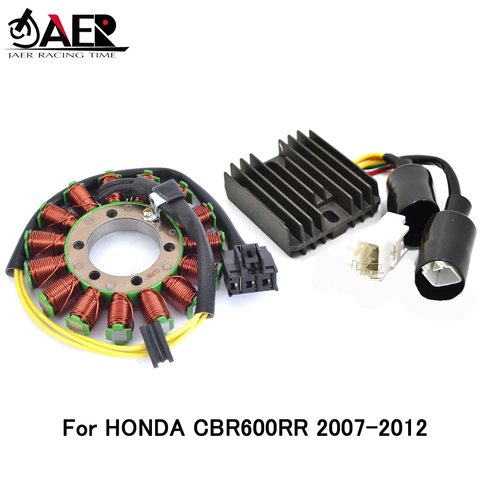 Motorcycle Voltage Regulator Rectifier and Stator Coil for Honda CBR600RR CBR600 RR 2007-2012 2008 2009 2010 2011
Motorcycle Voltage Regulator Rectifier and Stator Coil for Honda CBR600RR CBR600 RR 2007-2012 2008 2009 2010 2011