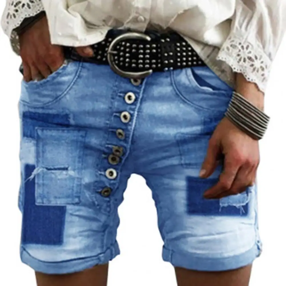 2021 Denim Shorts Women Pocket Spliced Design Fashion Skinny Summer Female Shorts Women Jeans Rivet Denim Shorts
2021 Denim Shorts Women Pocket Spliced Design Fashion Skinny Summer Female Shorts Women Jeans Rivet Denim Shorts