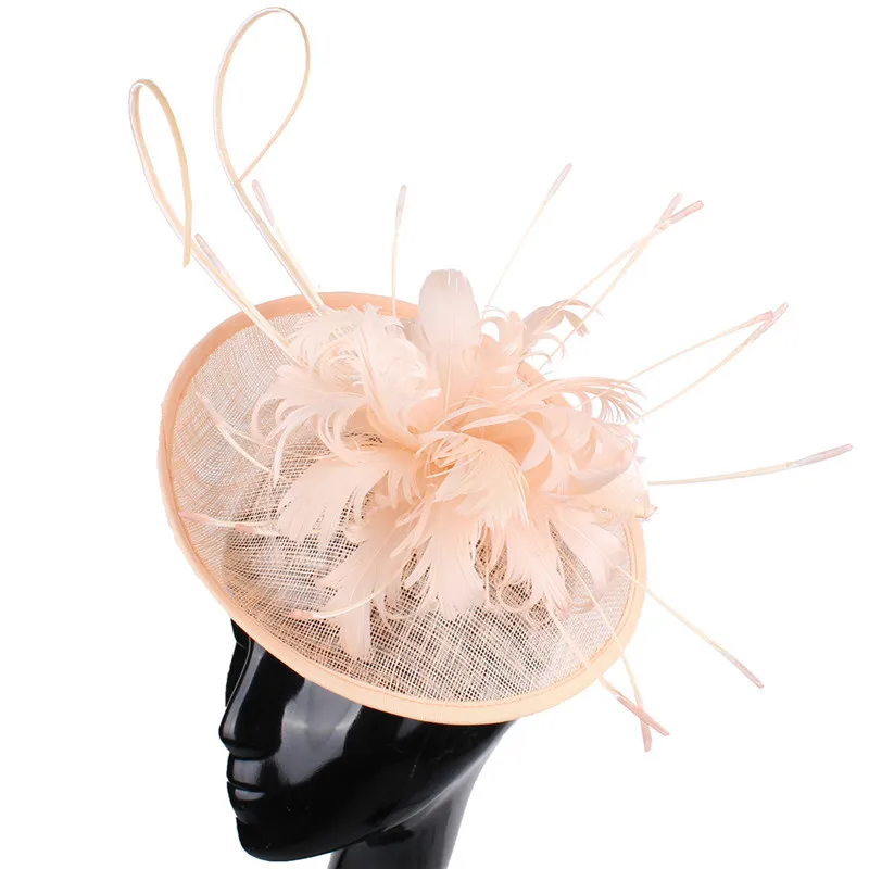 New Chic Fashion Wedding Party Fascinator Hat Headband Feathers Headwear Elegant Women Fancy Cocktail Church Hair Accessories
New Chic Fashion Wedding Party Fascinator Hat Headband Feathers Headwear Elegant Women Fancy Cocktail Church Hair Accessories