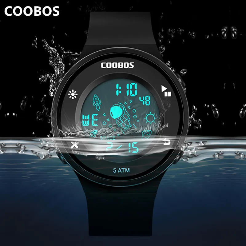 Men's LED Digital Watch Waterproof Military Sport Watches for Men Women Electronic Wrist Watch Alarm Clock relogio masculino
Men's LED Digital Watch Waterproof Military Sport Watches for Men Women Electronic Wrist Watch Alarm Clock relogio masculino