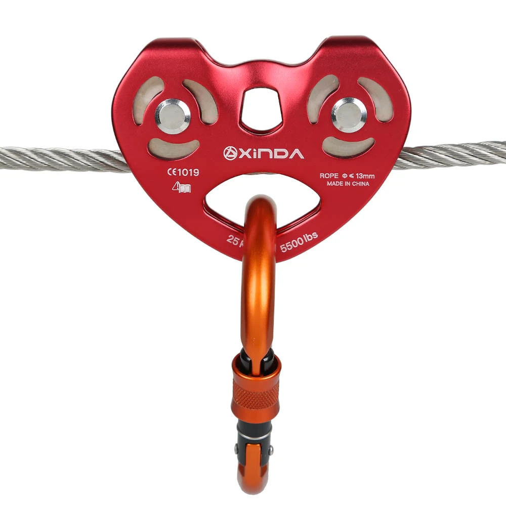 XINDA Professional Mountaineer Rock Climb Outdoor Exploration High Altitude Traverse Carriage Magnalium Twin Wheels Pulley
XINDA Professional Mountaineer Rock Climb Outdoor Exploration High Altitude Traverse Carriage Magnalium Twin Wheels Pulley