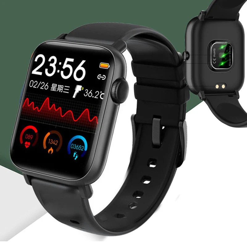 Lntelligent Wristband Temperature, Blood Pressure And Heart Rate Monitoring Multi Function Full Touch Button Display Watch
Lntelligent Wristband Temperature, Blood Pressure And Heart Rate Monitoring Multi Function Full Touch Button Display Watch