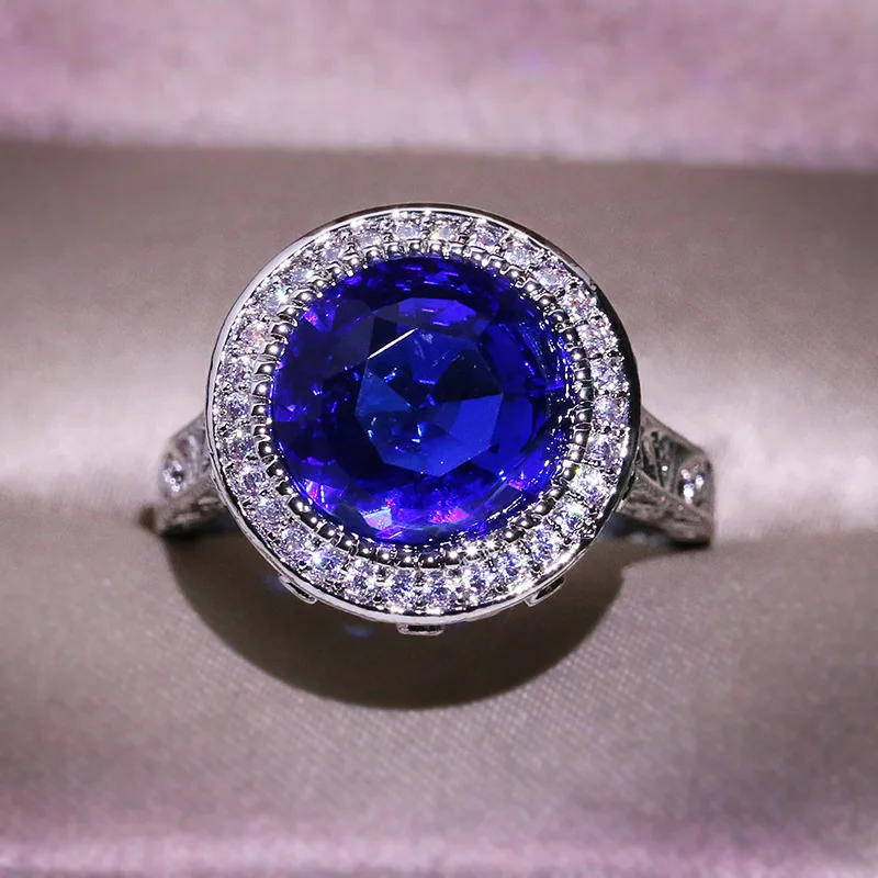 HOYON Natural Sapphire Bizuteria Jewelry 14K White Gold color Unisex Anillos De Silver 925 Jewelry Setting Wedding Band Ring
HOYON Natural Sapphire Bizuteria Jewelry 14K White Gold color Unisex Anillos De Silver 925 Jewelry Setting Wedding Band Ring