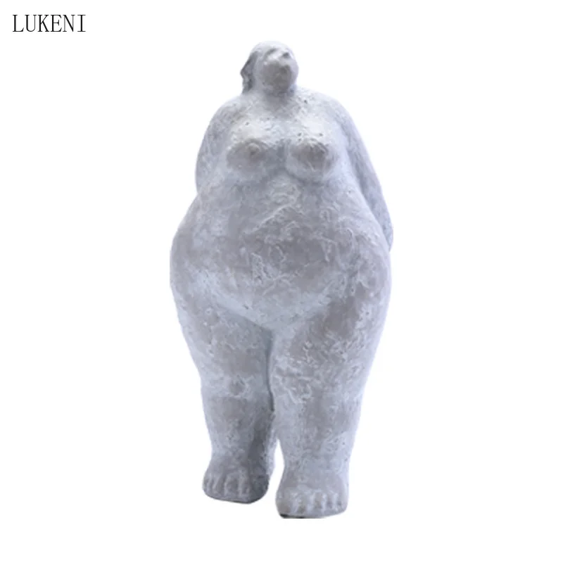 European Style Thick Fat Woman Resin Ornaments Minimalist Home Accessories Living Room Abstract Character Creative Ornaments
European Style Thick Fat Woman Resin Ornaments Minimalist Home Accessories Living Room Abstract Character Creative Ornaments