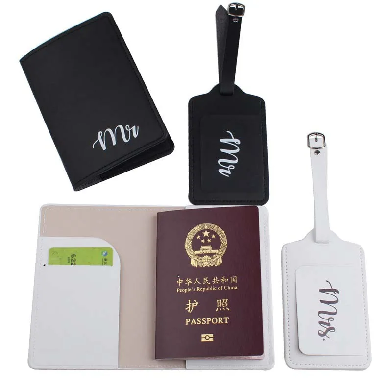 Mr&Mrs Couple Passport Cover Luggage tags Card Case Women Men Travel Credit Card Holder Travel ID&Document Passport Holder
Mr&Mrs Couple Passport Cover Luggage tags Card Case Women Men Travel Credit Card Holder Travel ID&Document Passport Holder