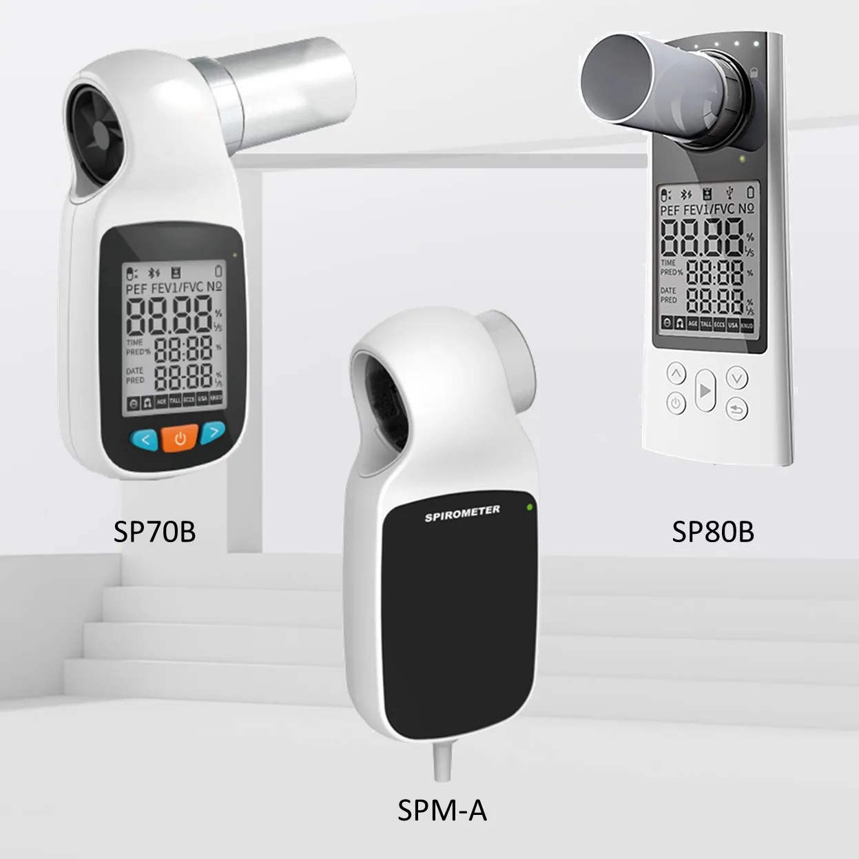 DHL Free Digital Spirometer with Software Lung Volume device phone APP Windows SP70B SP80B SP10 SPM-A
DHL Free Digital Spirometer with Software Lung Volume device phone APP Windows SP70B SP80B SP10 SPM-A
