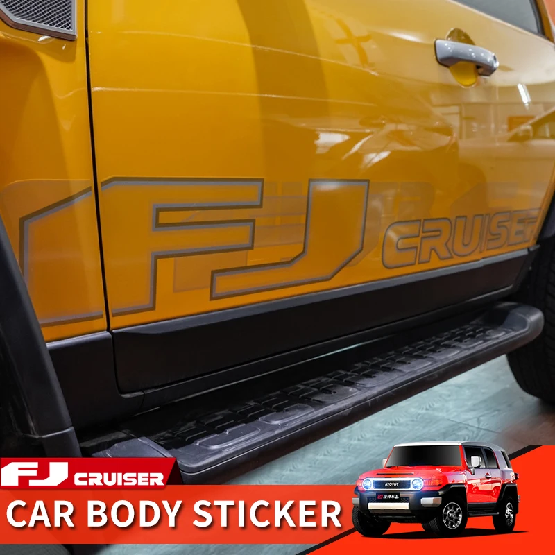 06-25 Year Toyota FJ Cruiser Accessories Exterior Modification Stripe Cool Style Decoration Stickers
06-25 Year Toyota FJ Cruiser Accessories Exterior Modification Stripe Cool Style Decoration Stickers