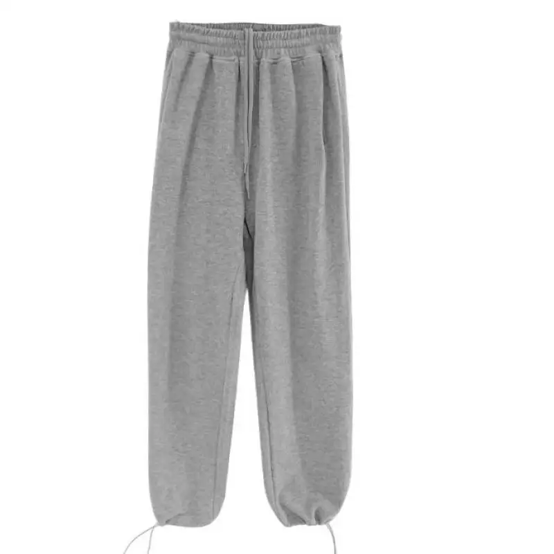 European And American Trend Loose Women's Sports Trousers 2021 Spring And Autumn New Simple Drawstring High Waist Casual Pants
European And American Trend Loose Women's Sports Trousers 2021 Spring And Autumn New Simple Drawstring High Waist Casual Pants