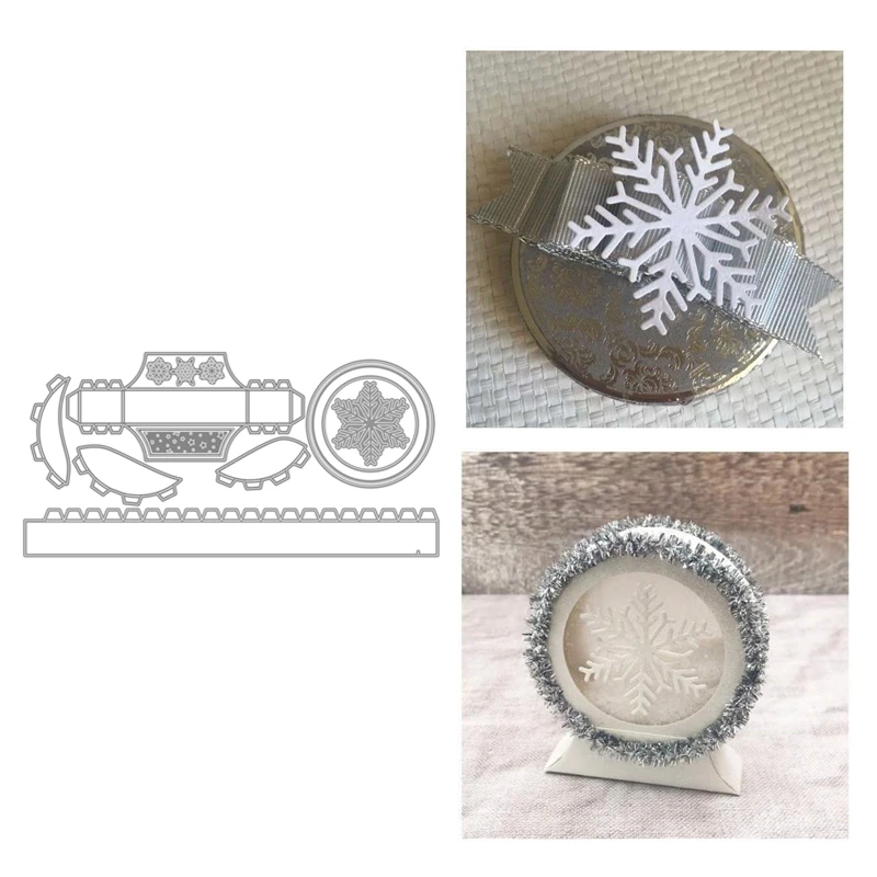 Christmas Round Snowflake Metal Cutting Dies Scrapbooking For Paper Making Frame Card Craft Set
Christmas Round Snowflake Metal Cutting Dies Scrapbooking For Paper Making Frame Card Craft Set