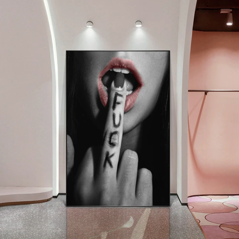 Sexy Lips with Finger Canvas Paintings on The Wall Art Posters and Prints Modern Wall Art Decorative Pictures for Home Cuadros
Sexy Lips with Finger Canvas Paintings on The Wall Art Posters and Prints Modern Wall Art Decorative Pictures for Home Cuadros