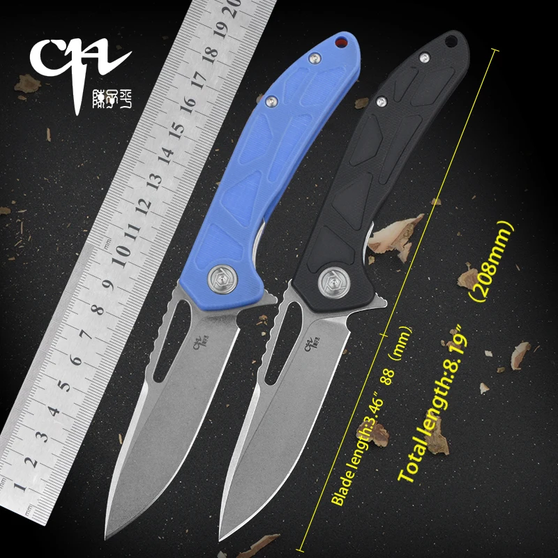 CH CH3509 Outdoor Folding Knife With G10 Handle Tactical Pocket Stainless Steel Blade D2 High Hardness, Military Tactical Tool
CH CH3509 Outdoor Folding Knife With G10 Handle Tactical Pocket Stainless Steel Blade D2 High Hardness, Military Tactical Tool