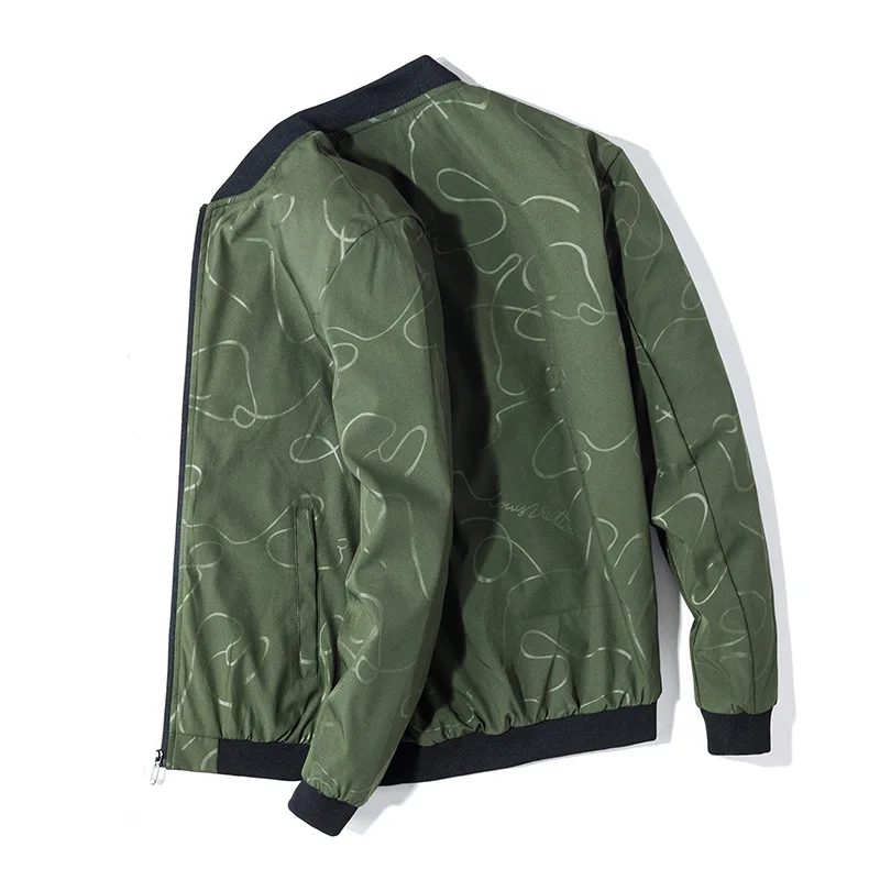 Men's spring and autumn thin European and American fashion brand casual irregular pattern pilot baseball suit men's jacket
Men's spring and autumn thin European and American fashion brand casual irregular pattern pilot baseball suit men's jacket