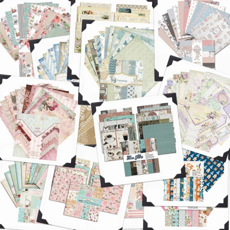 24 sheets/set 6*6 inch Paper Pad Fragrant Flowers Foliage Creature Color-block Stripe Vintage Lace Border Doodle Pattern 2021
24 sheets/set 6*6 inch Paper Pad Fragrant Flowers Foliage Creature Color-block Stripe Vintage Lace Border Doodle Pattern 2021