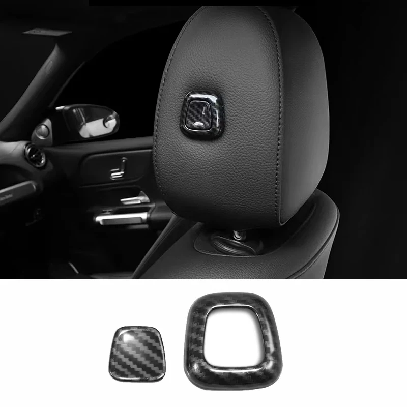 For Mercedes Benz A B GLE GLS Class W177 W247 W167 X167 Seat Accessories Interior Headrest Button Cover Chrome Trim Decoration
For Mercedes Benz A B GLE GLS Class W177 W247 W167 X167 Seat Accessories Interior Headrest Button Cover Chrome Trim Decoration
