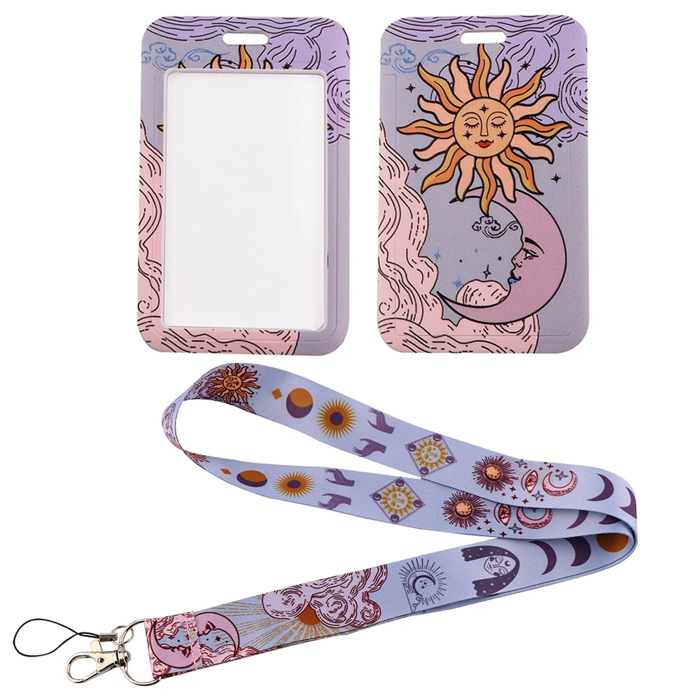 LX991 Retro Sun Moon Keychain Lanyard Travel ID Card Holder USB Badge Holder Key Cord Hanging Rope Neck Strap Lariat Phone Strap
LX991 Retro Sun Moon Keychain Lanyard Travel ID Card Holder USB Badge Holder Key Cord Hanging Rope Neck Strap Lariat Phone Strap
