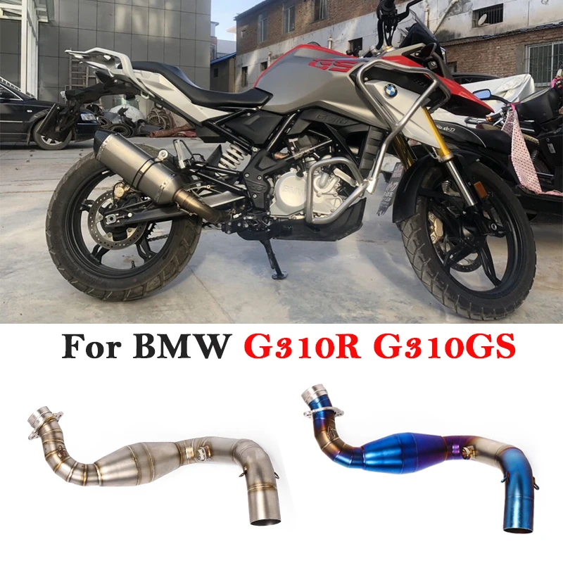 Slip On For BMW G310R G310GS Modify Front Link Pipe Stainless Steel Connection Motorcycle Yoshimura 51mm Exhaust Escape Muffler
Slip On For BMW G310R G310GS Modify Front Link Pipe Stainless Steel Connection Motorcycle Yoshimura 51mm Exhaust Escape Muffler