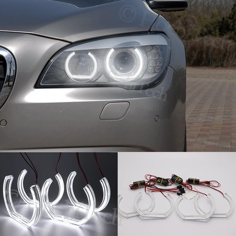 LED Angel Eyes For BMW 7 Series F01 F02 F03 F04 730d 740d 740i 750i 760i 2008-2012 Car Lights Accessories 3D DTM LCI Style
LED Angel Eyes For BMW 7 Series F01 F02 F03 F04 730d 740d 740i 750i 760i 2008-2012 Car Lights Accessories 3D DTM LCI Style