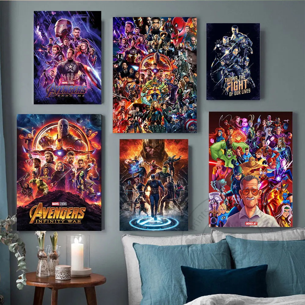 Frameless Printing Avengers End Game Canvas Picture for Living Room Decorative Marvel Movie Poster Home Wall Decor Gift Cuadros
Frameless Printing Avengers End Game Canvas Picture for Living Room Decorative Marvel Movie Poster Home Wall Decor Gift Cuadros