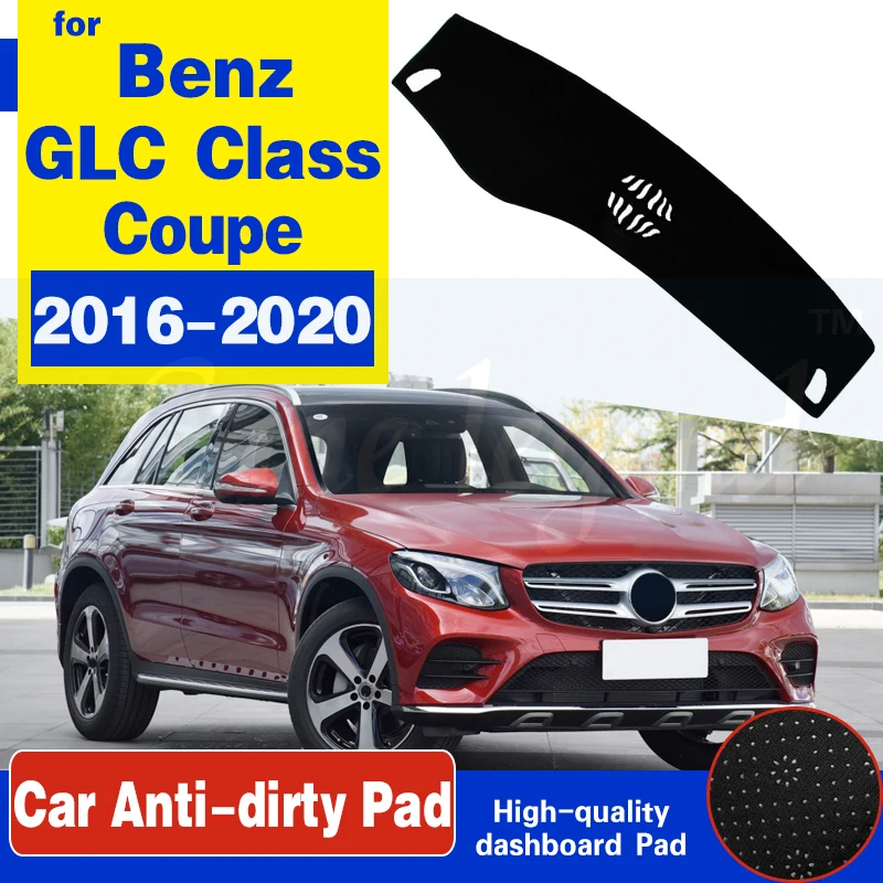 For Mercedes Benz GLC Class Coupe X253 C253 Anti-Slip Mat Dashboard Sunshade Dashmat Carpet Accessories 2016 2018 GLC300 200 220
For Mercedes Benz GLC Class Coupe X253 C253 Anti-Slip Mat Dashboard Sunshade Dashmat Carpet Accessories 2016 2018 GLC300 200 220