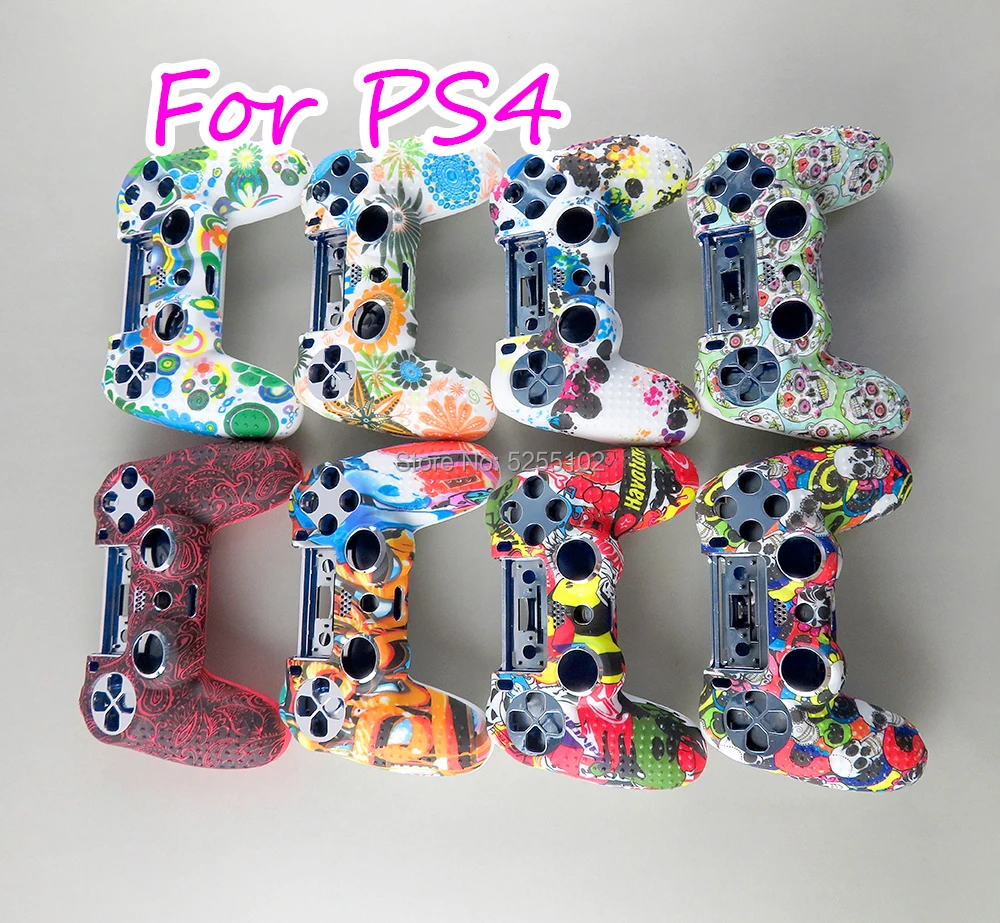 20PCS For PS4 Accessories Silicone Gel Guards sleeve Skin Grips Cover Case Caps For P laystation 4 PS4 Durable Camouflage
20PCS For PS4 Accessories Silicone Gel Guards sleeve Skin Grips Cover Case Caps For P laystation 4 PS4 Durable Camouflage
