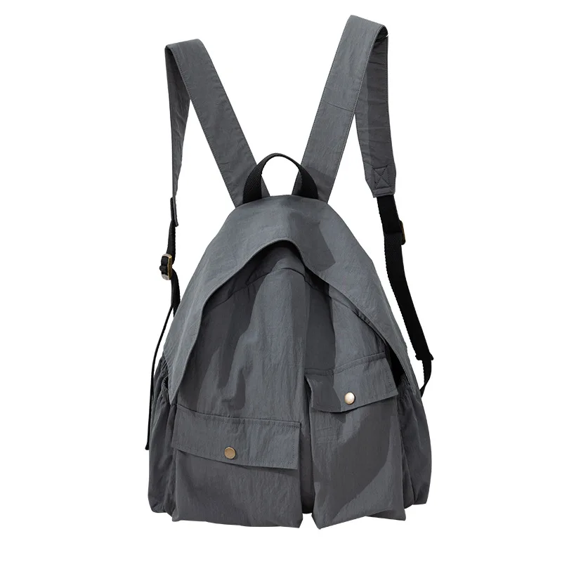 Women's Non-symmetrical Workwear-Style Backpack Fashion Waterproof Large Capacity Travel Backpack
Women's Non-symmetrical Workwear-Style Backpack Fashion Waterproof Large Capacity Travel Backpack