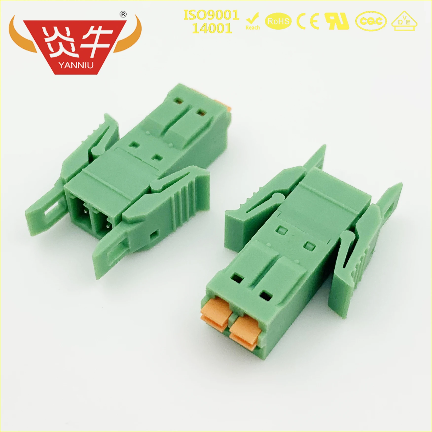 50Pcs KF2EDGKNRG 3.5 2P ~ 12P PCB PLUG-IN TERMINAL BlOCKS 15EDGKN 3.5mm FMC 1,5/ 2-ST-3,5 PHOENIX CONTACT DEGSON KEFA YANNIU
50Pcs KF2EDGKNRG 3.5 2P ~ 12P PCB PLUG-IN TERMINAL BlOCKS 15EDGKN 3.5mm FMC 1,5/ 2-ST-3,5 PHOENIX CONTACT DEGSON KEFA YANNIU