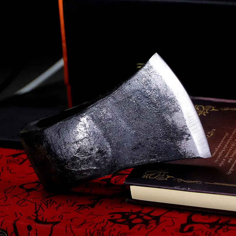 ZIMIR Hand-thumping high carbon steel 55HRC sharp single head axe, woodcutting tool axe, household woodcutting small hand axe
ZIMIR Hand-thumping high carbon steel 55HRC sharp single head axe, woodcutting tool axe, household woodcutting small hand axe