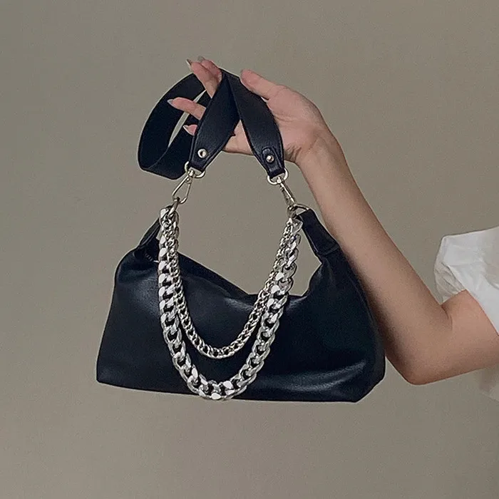 Fashion Women Messenger Bag PU Leather Elegant Chain Money Purse Shoulder Crossbody bags Pouch Solid Color ladies Handbags black
Fashion Women Messenger Bag PU Leather Elegant Chain Money Purse Shoulder Crossbody bags Pouch Solid Color ladies Handbags black