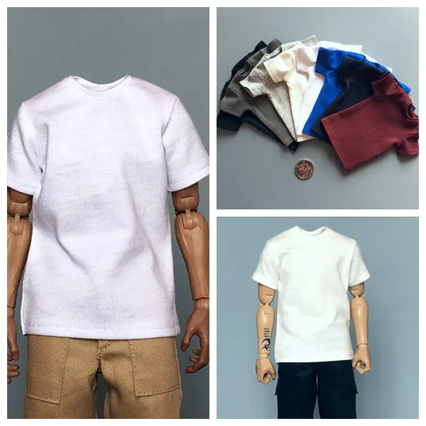 1:6 male figure doll clothes Short sleeve T-shirt for 12" action figure doll accessories,without head & body and other A0649
1:6 male figure doll clothes Short sleeve T-shirt for 12" action figure doll accessories,without head & body and other A0649