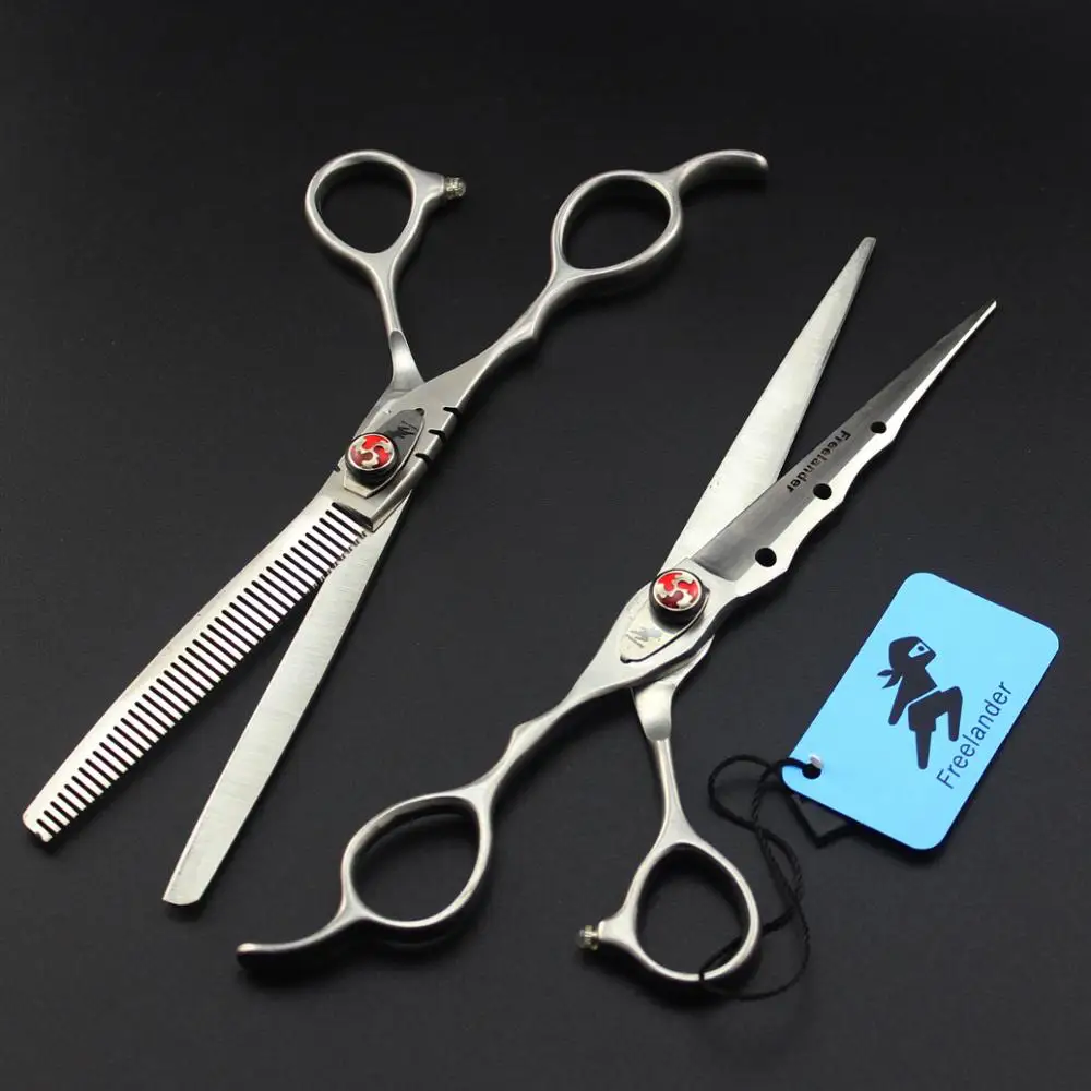 7" left handed hairdressing scissors matte left hand hair scissors for salon barber left cutting lefty thinning shears
7" left handed hairdressing scissors matte left hand hair scissors for salon barber left cutting lefty thinning shears