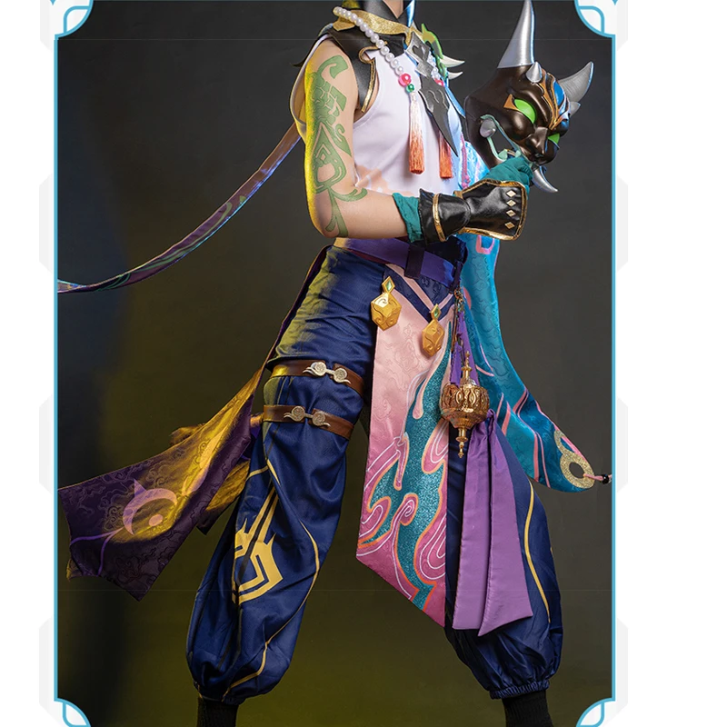 Game Genshin Impact Xiao Cosplay Costume Carnival Halloween Party Performance Outfit Game Suit Uniform
Game Genshin Impact Xiao Cosplay Costume Carnival Halloween Party Performance Outfit Game Suit Uniform