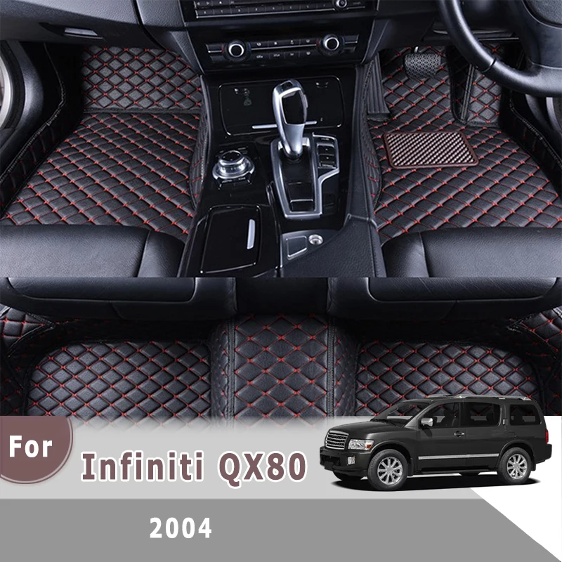 Коврики RHD для Infiniti QX80 2004, автомобильные напольные коврики, аксессуары для интерьера на заказ, Чехлы, автозапчасти, автомобильные накладки на ножку, педали
Коврики RHD для Infiniti QX80 2004, автомобильные напольные коврики, аксессуары для интерьера на заказ, Чехлы, автозапчасти, автомобильные накладки на ножку, педали